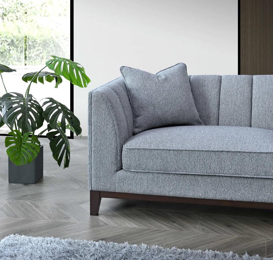 Cooper 3 Seater Sofa In Dolphin Boucle - Couchek