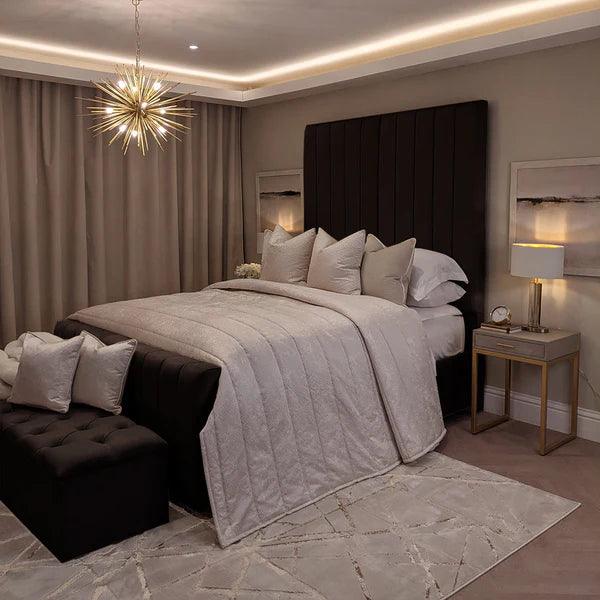 Mala Luxury Panelled Bed - Couchek