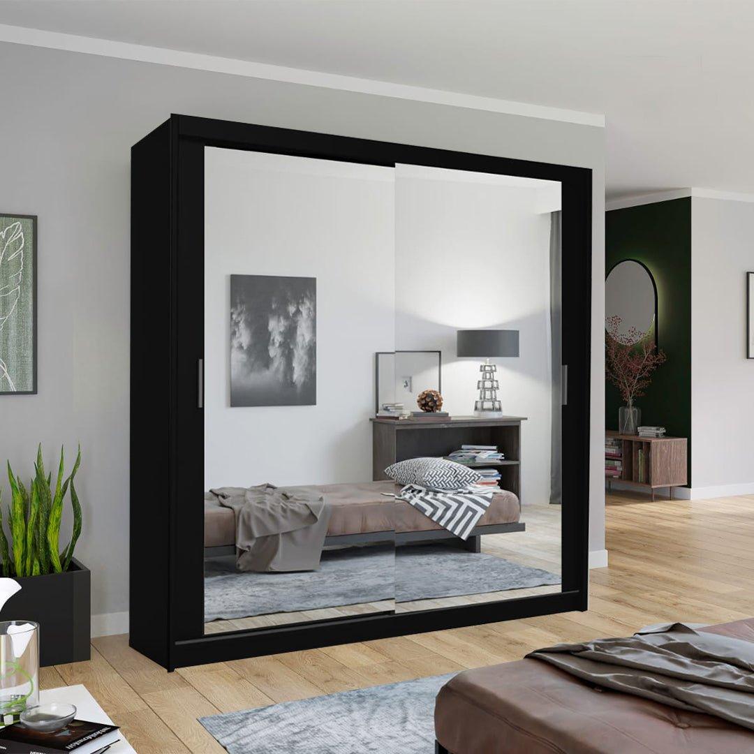 OSNABRUK SLIDING DOOR WARDROBE 150cm - Couchek