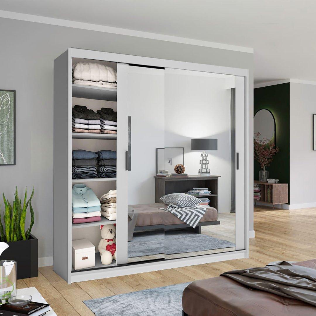 OSNABRUK SLIDING DOOR WARDROBE 180CM - Couchek